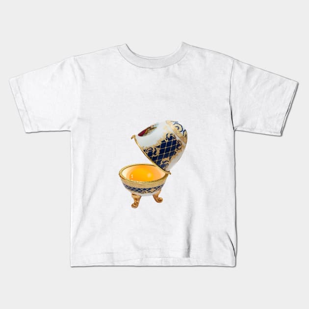 Faberge egg Kids T-Shirt by igorkalatay